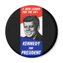 Kennedy Presidential Campaign 1960 magnets by JohnGaltFashions Kennedy Presidential Campaign 1960 magnets