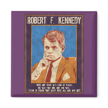 Kennedy, Robert - "Why Not?" Refrigerator Magnets