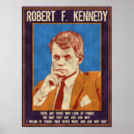 Kennedy, Robert - "Why Not?" Print