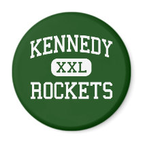 Kennedy - Rockets - High - San Antonio Texas magnets by customteamsportswear Kennedy - Rockets - High - San Antonio Texas magnets