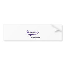 Kenner Louisiana City Classic Bumper Sticker