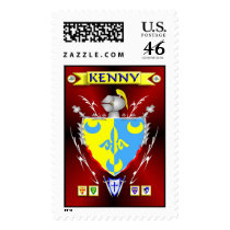 KENNY FAMILY CREST postage by phedderman KENNY FAMILY CREST postage