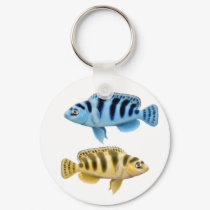 Kennyi Mbuna African Cichlids Keychain