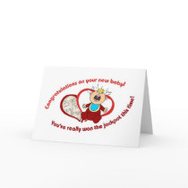 Keno cards: Congratulations on your new baby...