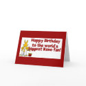 Keno cards: Happy Birthday Keno Fan