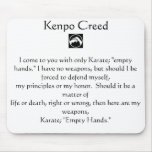 Kenpo Creed Mouse Pads
