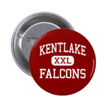 Kentlake - Falcons - High School - Kent Washington Pinback Button