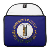 Kentuckee Flag Macbook Pro Sleeve