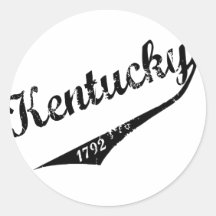 Kentucky 1792 stickers