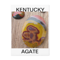 Kentucky Agate for rockhounds Postcards