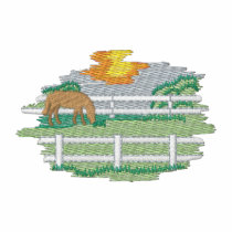 Kentucky Bluegrass Scene embroidered shirts