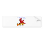 Kentucky Bluegrass State Cardinal Bumper Stickers