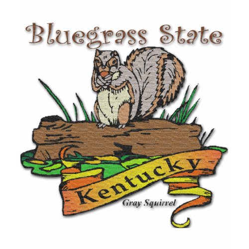 Kentucky Bluegrass State Gray Squirrel shirt