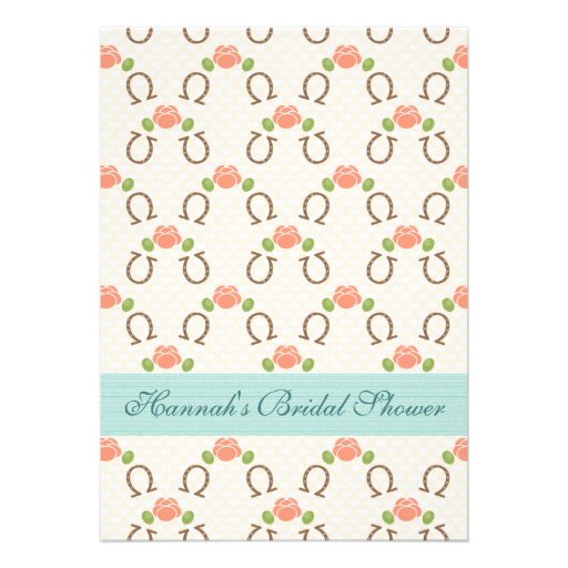 KENTUCKY DERBY HAT BRIDAL SHOWER INVITATION