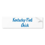Kentucky-Fied Chick bumper stickers