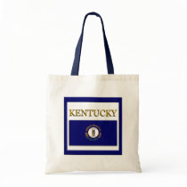 Kentucky Flag Design Budget Tote Bag