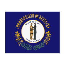 Kentucky Flag Postcard