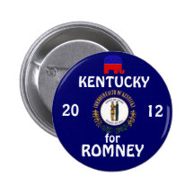 Kentucky for Romney 2012 Pins