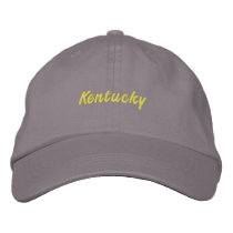 Kentucky Hat embroidered hats