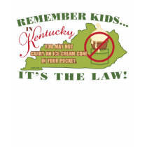 Kentucky Ice Cream Law t-shirts