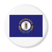 Kentucky State Flag Fridge Magnets