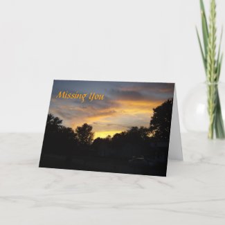 Kentucky Sunset cards card