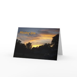 Kentucky Sunset cards card