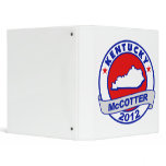Kentucky Thad McCotter 3 Ring Binder