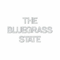 KENTUCKY THE BLUEGRASS STATE embroidered shirts