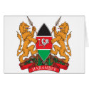 Kenya Coat Of Arms cards by teyes143 Kenya Coat Of Arms cards