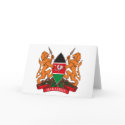 Kenya Coat of Arms Greeting Card