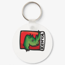 Kenya Design keychains