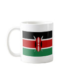 Kenya Flag Map Classic Mug