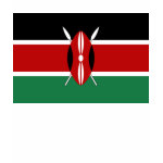 Kenya Flag Map Spaghetti Top