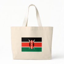 Kenya Flag Canvas Bag