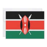 Kenya Flag Personalized Announcement