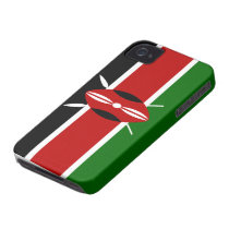 Kenya Flag iphone 4 case