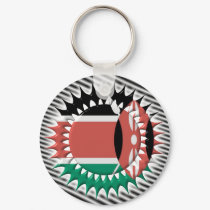 Kenya Flag Keychain