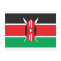 Kenya Flag postcards