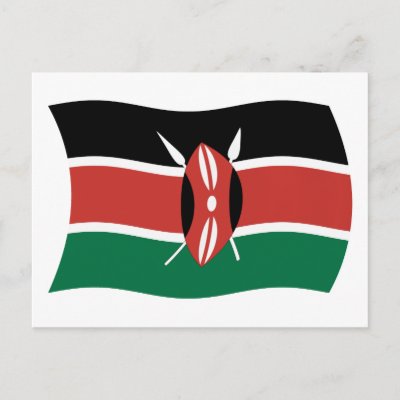 Kenya Flag Template