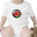 Kenya flag soccer ball soccer players gifts t-shirts