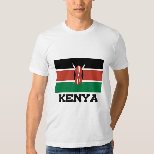 Kenya Flag T Shirt Zazzle