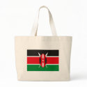 Kenya Flag Tote Bag