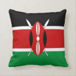 Kenya Flag x Flag Pillow