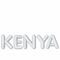 Kenya long sleeve track suit embroidered shirts