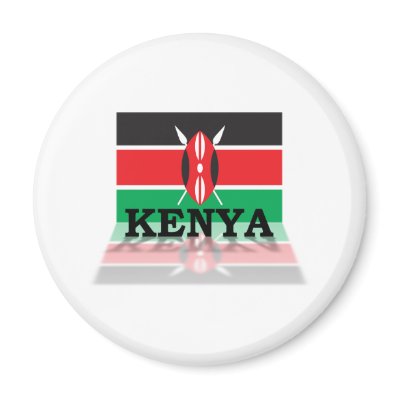 Kenya Refrigerator Magnets by teyes143