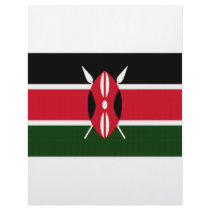 Kenya National Flag letterhead