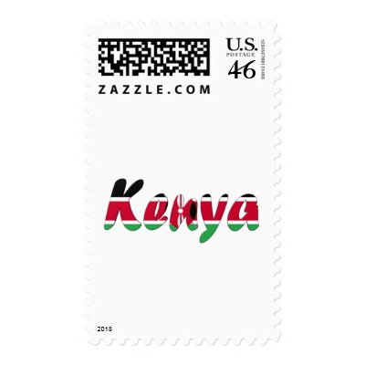 Kenya Stamp by WearFlags