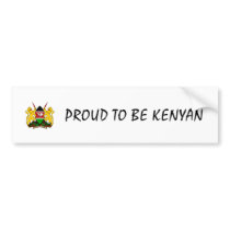 Kenyaarms22, PROUD TO BE KENYAN bumper stickers by shaqdi Kenyaarms22, PROUD TO BE KENYAN bumper stickers