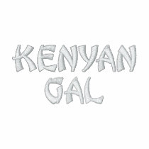 Kenyan Gal embroidered shirts